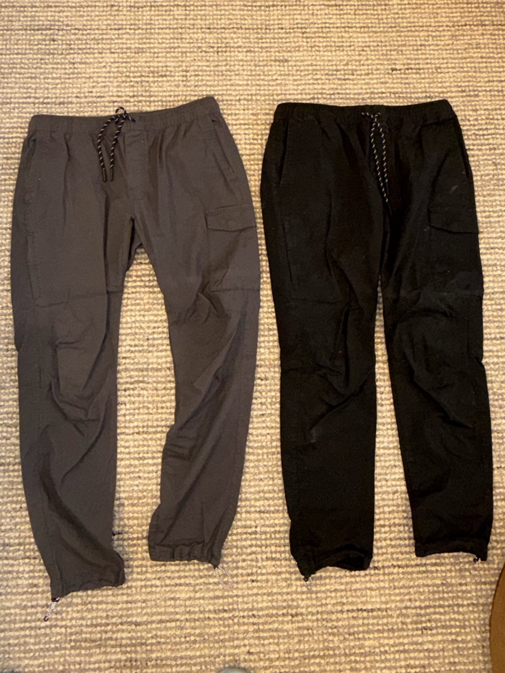 Municipal Men’s Cargo Joggers (2 pair) size Large